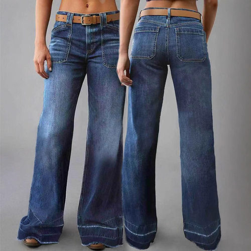 2026 Women's Vintage High Waist Straight Loose Slimming All-