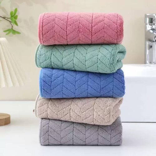 Towel Wheat Ear Wipe e Towel Adult Thickened Household ral F