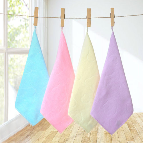 Small Square Towel For Children: Baby e Wash, Drool Wipe, Ki