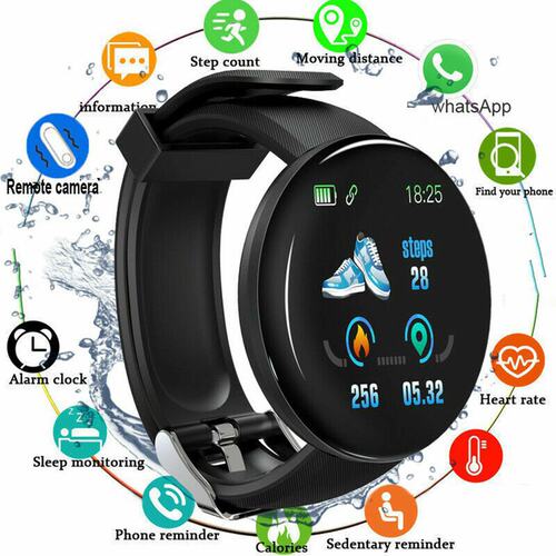 D18s Round Screen Smart D18s Dragon lor Screen Pedometer Sle