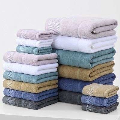 Bath Towel tton Soft Absorbent Household Bath Adult e Wash T