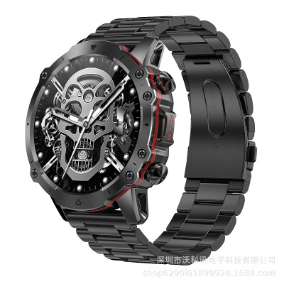 Ak56 Men's Smart Watch Fitness Mode Hd Touch Screen Calling