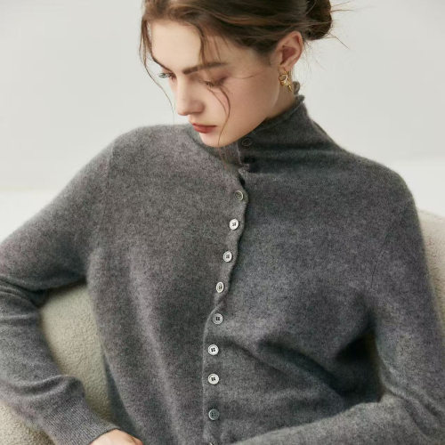 Front And Back Double Wear Soft And Waxy Baby Cashmere Knitt