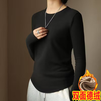 Double-sided German Velvet Thickened Women's Plus Velvet War