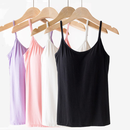 l Camisole With Chest Pads For Women Without Rims Bra-t All-