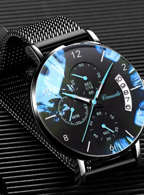 Fully Automatic Movement Men's Waterproof Luminous Non-large