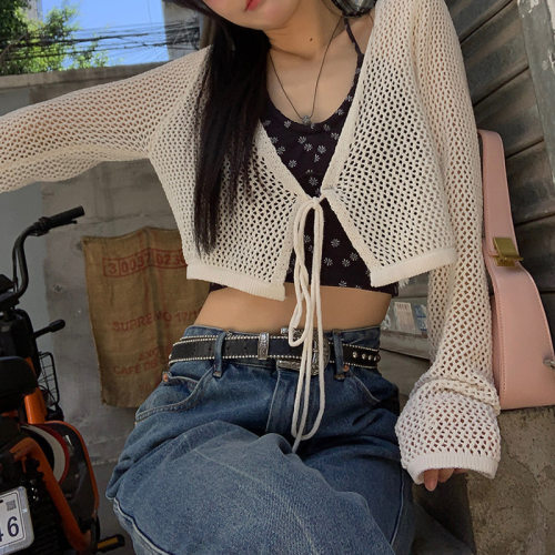 Sun Protection Cardigan Women's Thin 2026 Small Blouse Vest