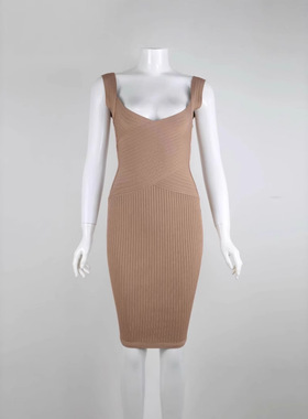 Wind lor Sleeveless Bandage Bottoming V-neck Women's Slimmin