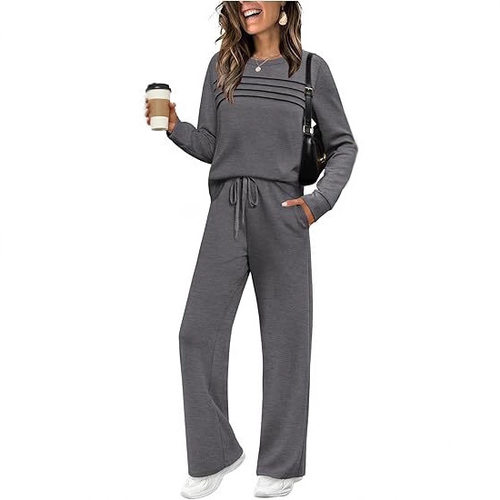 Women's Fashion Trousers Set 2025 Casual Two-piece Set For W