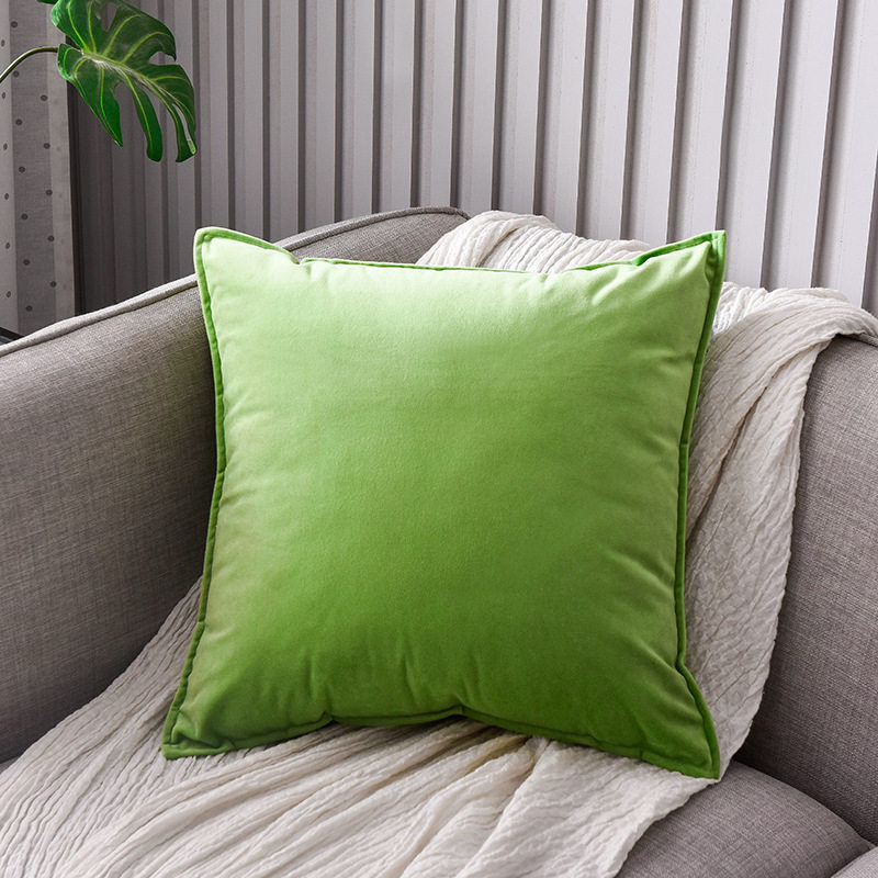 Solid lor  Case Sofa Cushion ver Car Backrest/pillow Bedside图片