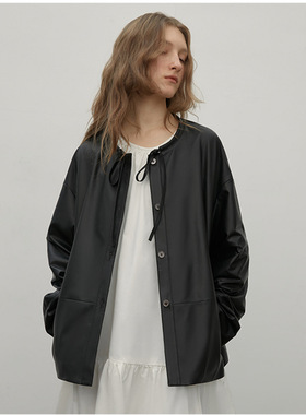 Ultra-thin Light Coated Sheepskin Jacket For Women 2024 Genu