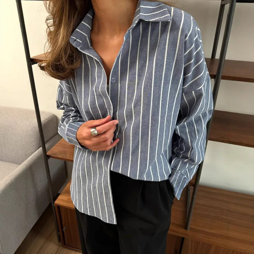 2026 Cardigan Jacket Striped Women's Clothing