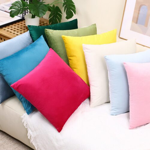 Azins Solid lor Modern Simple Style Velvet Double-sided Plai