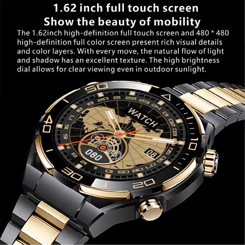 Touch Screen S30max Round Smart Sports Multi-functional Hear