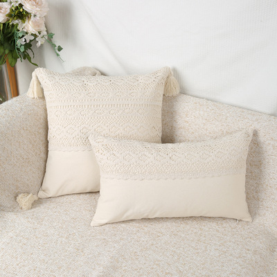 Bohemian  Waist  Backrest Sofa Office Solid lor Cushion ver