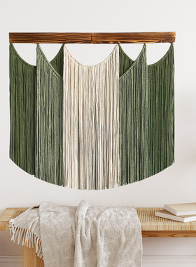 Woven Tapestry Homestay Bedroom Curtain tton Rope Decoration