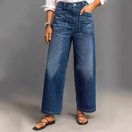 [shop] Straight Women's 2026 Sretch Wide-leg Pants Women's L