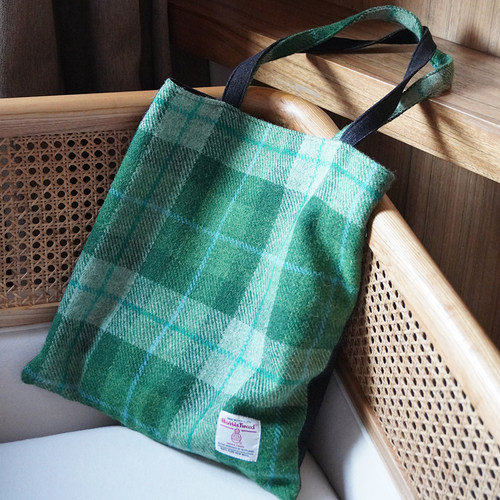 Harristweed哈里斯花呢手工布包