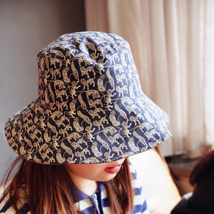 liberty渔夫帽女显脸小夏季防晒遮脸大帽檐遮阳帽子大头围太阳帽