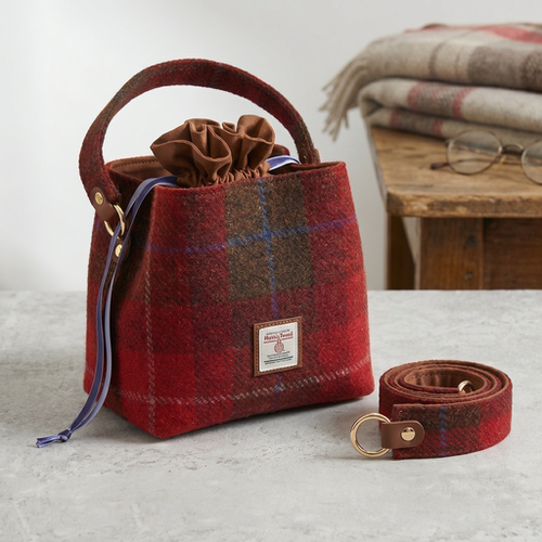 harristweed纯羊毛水桶包