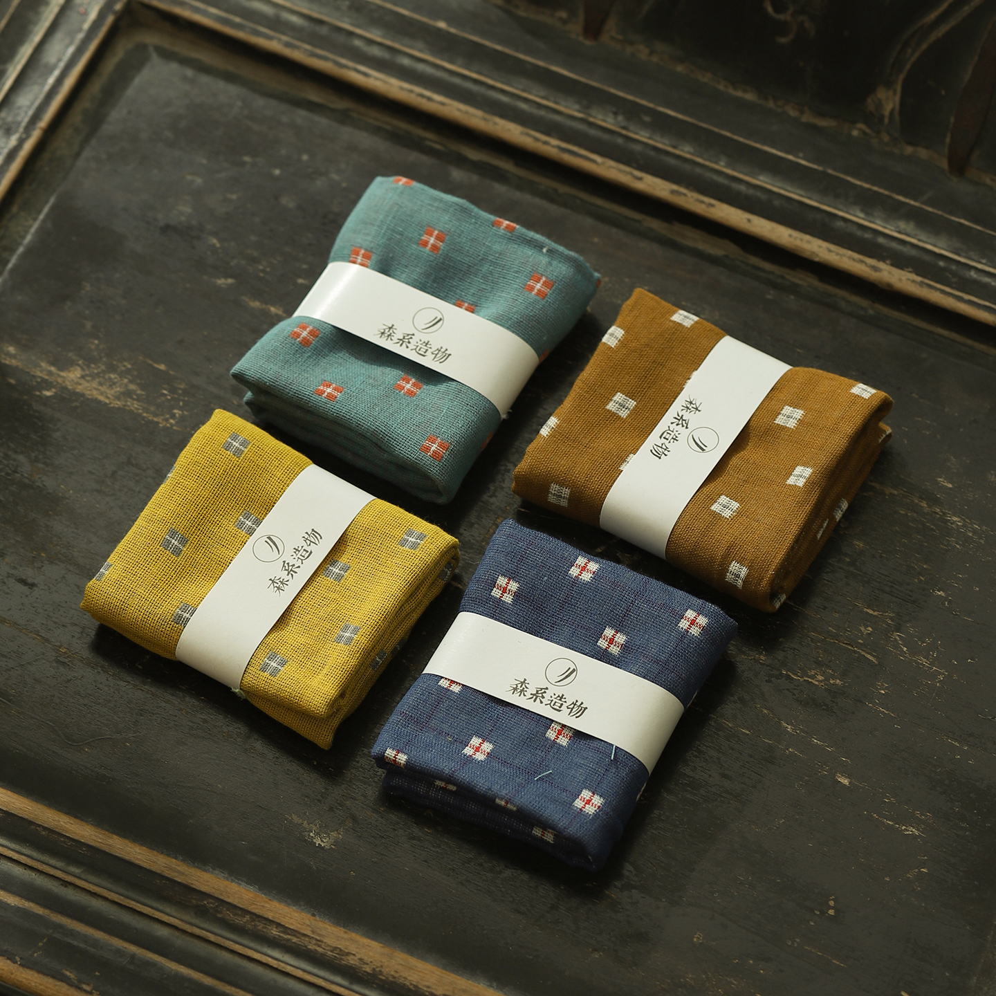 茶巾手工棉麻茶布茶桌吸水抹布