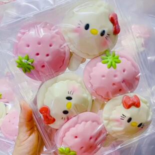 优面子草莓卡通香肠卷馒头果蔬菜汁动物儿童早餐包子手工宝宝速食