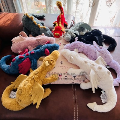 英国JELLYCAT雪龙金祥龙毛绒玩具