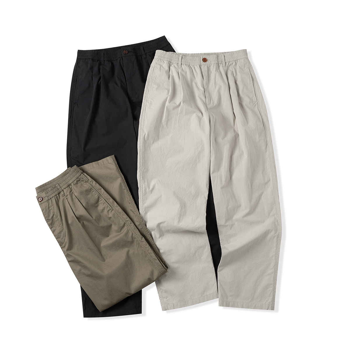 33oz NATIVEWELL进口高密全棉薄款长裤近江晒技艺Simpremier宽舒