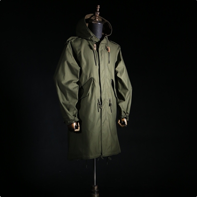 33oz 浮生出品M51战壕风衣男M1951PARKA军版大衣鱼尾工装外套复古