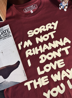 33oz SAILOR JOHNNY美式休闲重磅纯棉230g恶搞字母印花短袖T恤男