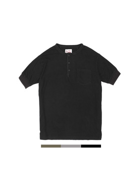 RetroDandy Henley Classic经典定番 亨利领短袖 三色入 细节丰富