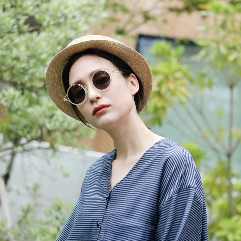 lookinside洛丽塔金手工墨镜