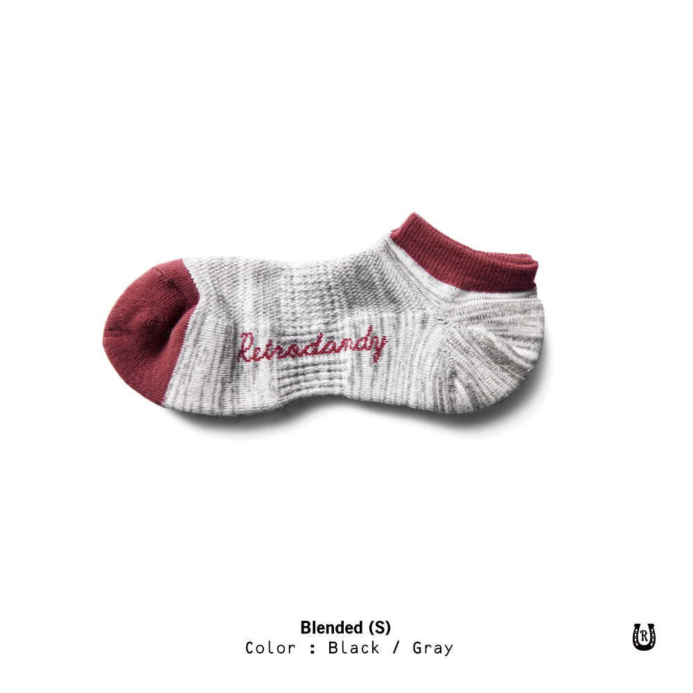 Retrodandy 复古条纹袜 麻花纹路 滑板袜 长袜 短袜 两款可选