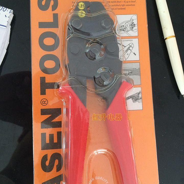 华胜工具/省力型 裸端子压接钳1.25-2mm2 HS-1MA 2MA