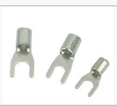 【厂家直销】SNB8-4叉形裸端子 黄铜 厚度0.9MM 500只1包