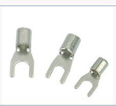【厂家直销】SNB8-4叉形裸端子 黄铜 厚度0.9MM 500只1包