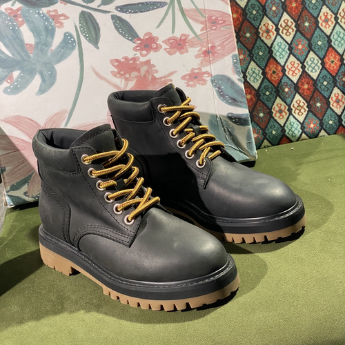 9207撤柜清仓！休闲户外厚底马丁靴简约防滑短筒靴子经典百搭