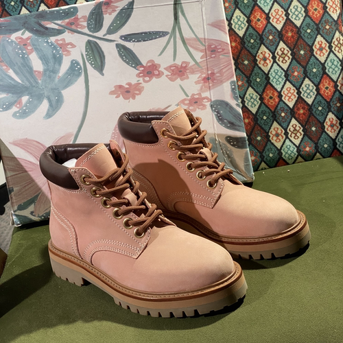 9030断码捡漏！英伦风工装靴中帮靴子女靴潮流冬季马丁靴厚底秋冬
