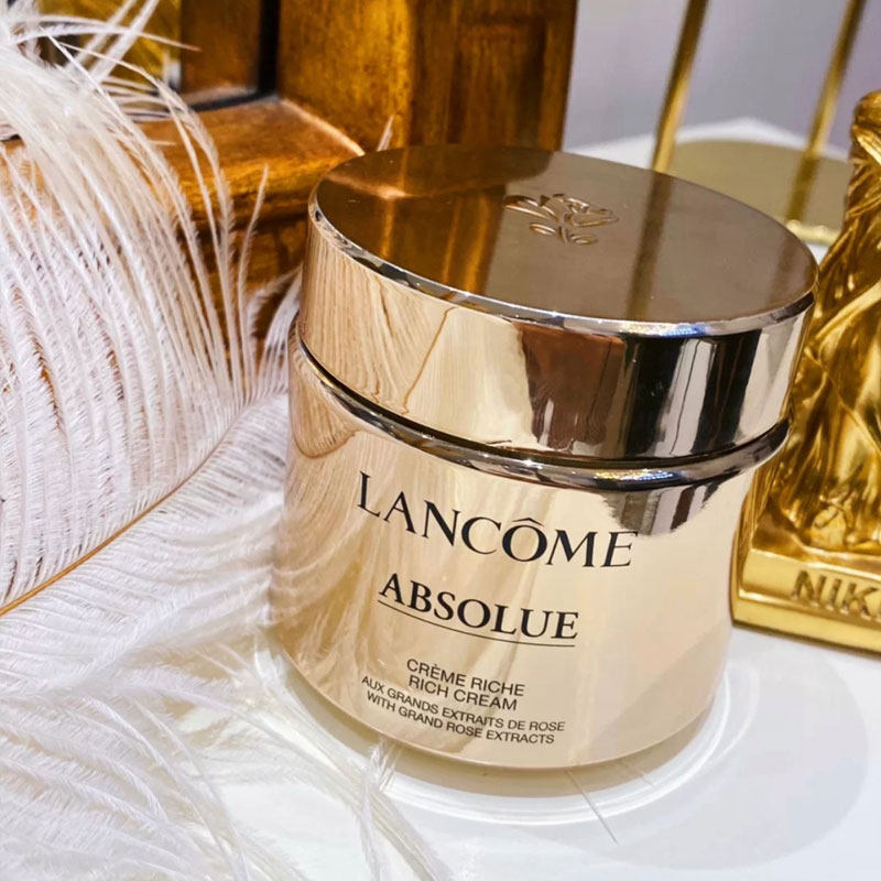 lancome兰蔻菁纯臻颜精萃面霜轻盈型soft/滋润riche 紧致保湿60ml