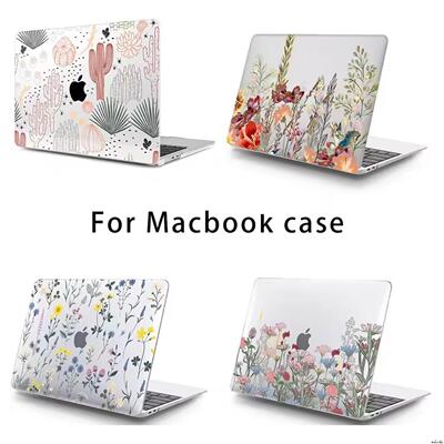 New Transparent Print Case For MacBook M1 M2 M3 M4 Air 13 Pro 13 14 16 Air13.6 A3240 macbook保护壳
