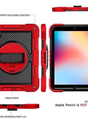 适用于iPad 10th kids case ipad10.9 2022 shockproof cover ipad mini456 pro11 case ipad 10.2肩带保护套