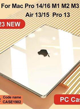 Laptop Cases for Macbook Pro 14 Case M2 A3401 Pro 16 Cover M3 M1 Mac Book Air M4 13 Case A2681 A2941