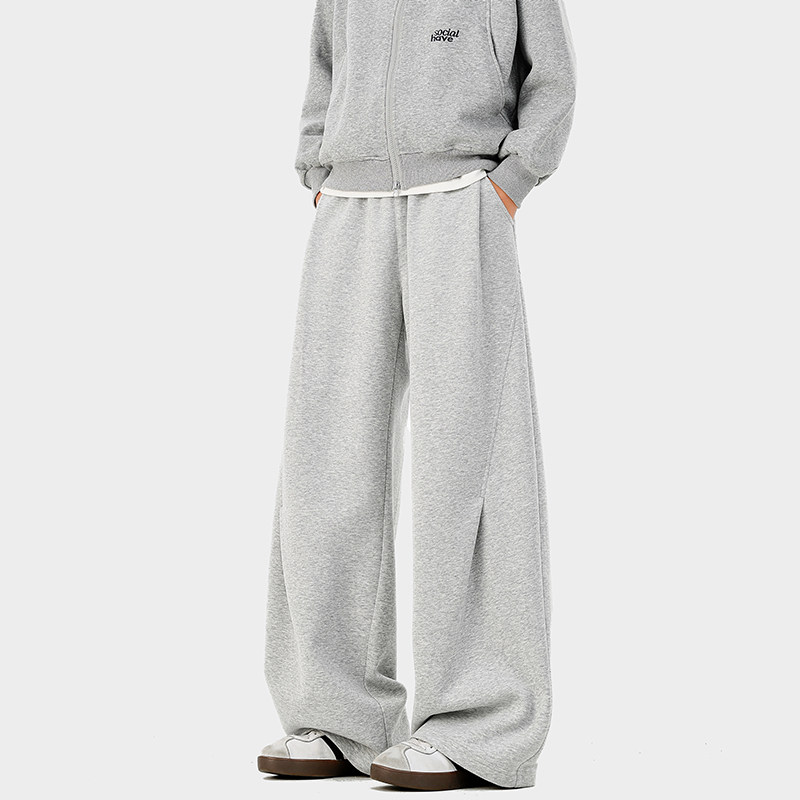 A410-K5644-特批50限价99-成分：65%棉35%聚酯纤维-320g卫裤面料，男装休闲裤，电商A410