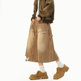 A410-DK5169-P63限价89-复古水洗做旧七分裤-280g左右，男装牛仔裤，电商A410