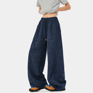 A410-K7923-P55限价99-成分62棉38聚酯纤维-320g卫裤水洗印花面料