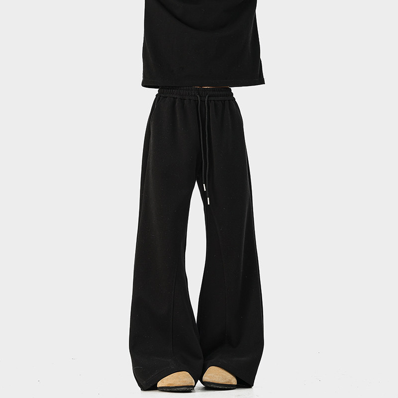 A410-K5635-特批45限价89成分65%棉35%聚酯纤维-320g磨毛卫裤面料，男装休闲裤，电商A410