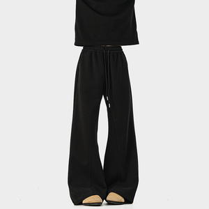 A410-K5635-特批45限价89成分65%棉35%聚酯纤维-320g磨毛卫裤面料，男装休闲裤，电商A410