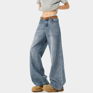 A410-K7911-特批50 限价99-美式水洗直筒牛仔裤-320g竹节牛仔面料