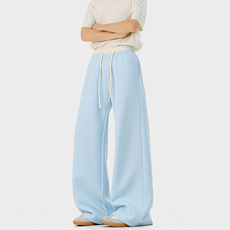 A410-K7949-特批50限价99成分65%棉35%聚酯纤维-320g磨毛卫裤面料，男装休闲裤，电商A410