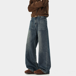 A410-K7911-特批50 限价99-美式水洗直筒牛仔裤-320g竹节牛仔面料